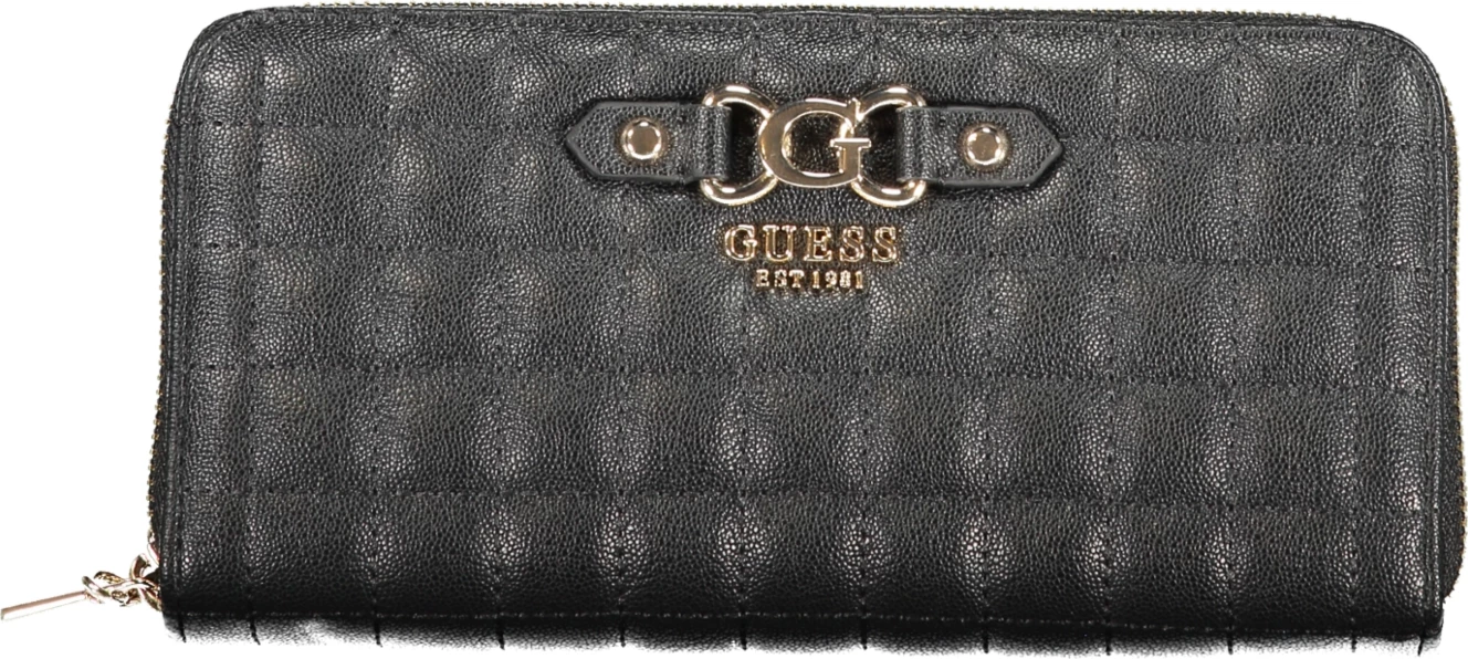 Portofol për femra GUESS JEANS Nadira, i zi