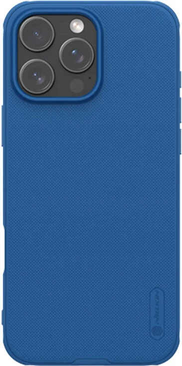 Mbështjellës Nillkin Super Frosted Shield Pro Magnetic për iPhone 16 Pro Max, Blu