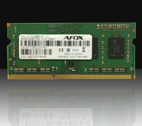 RAM Memorje AFOX SO-DIMM DDR3, 8GB, 1866MHz, 1.35V