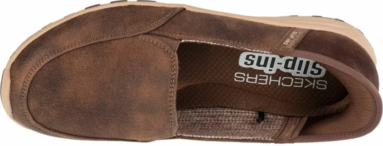 Këpucë Skechers lifestyle, kafe