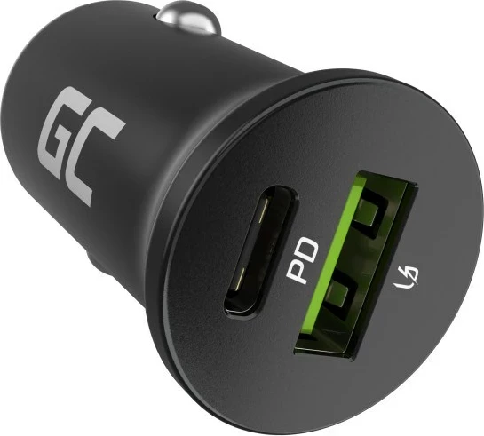 Karikues makine Green Cell CADM-GC-38AC, 38 W, USB-C dhe USB-A, i zi