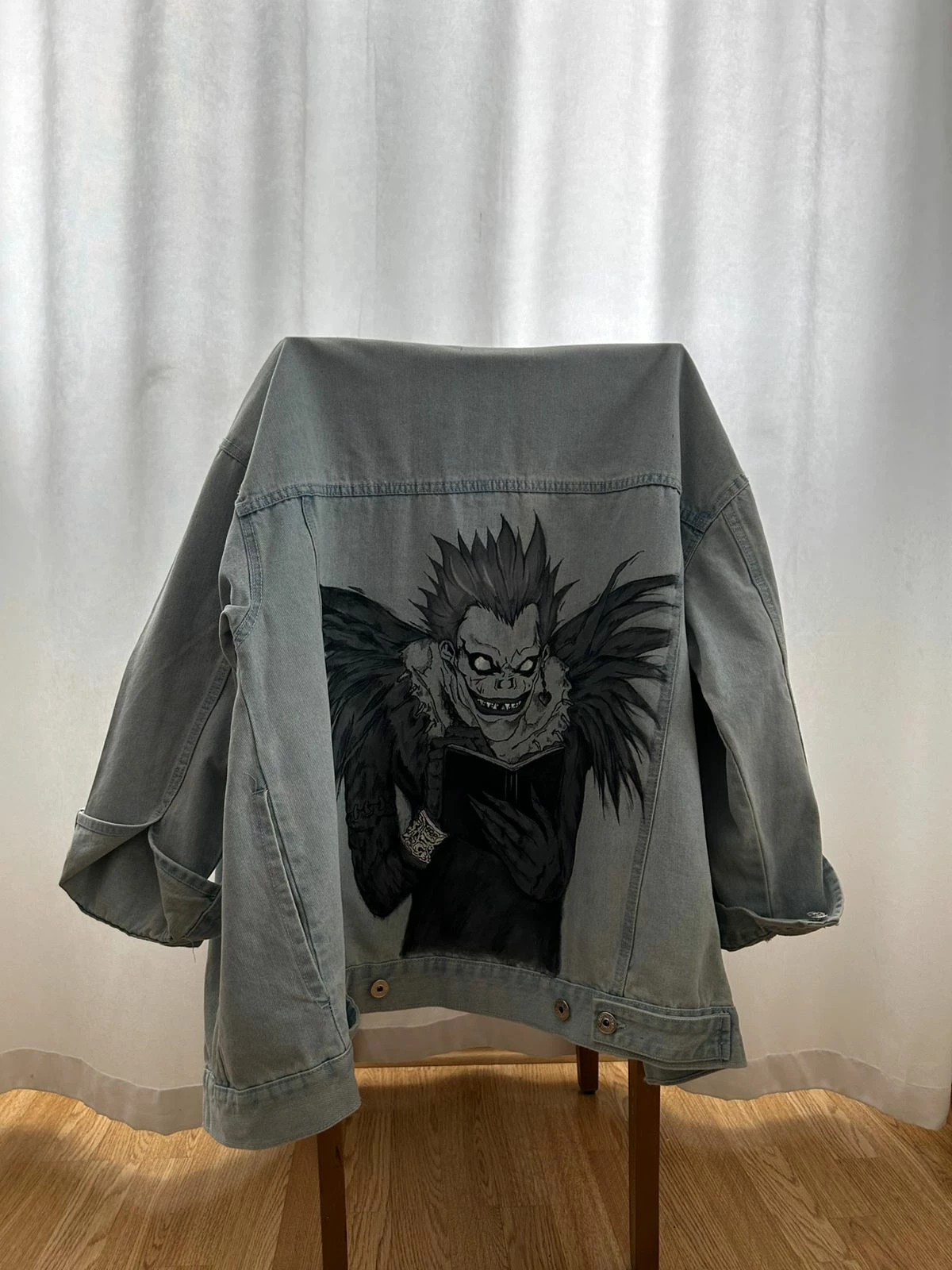 Xhakete nga farmerka me Death Note (Anime, e personalizuar)