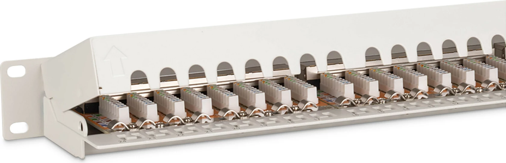 Patchpanel Digitus 24 porta Cat6, 1U, gri