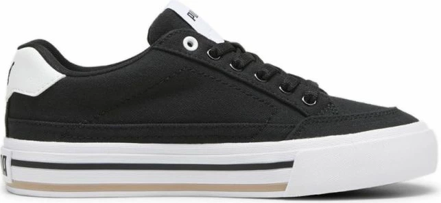 Këpucë për fëmijë Puma, të bardha dhe të zeza