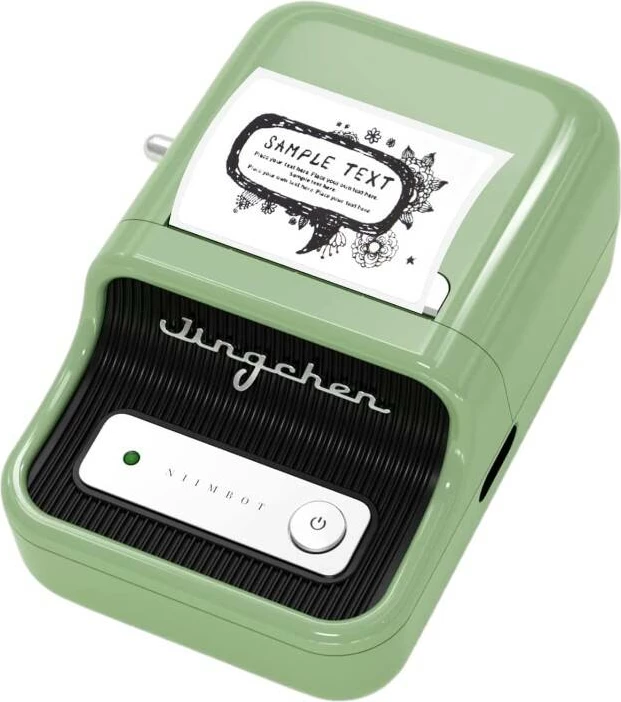 Printer etiketa portativ Niimbot B21, i gjelbër