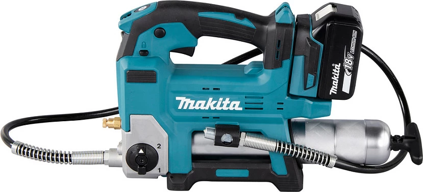Pistoletë graso Makita DGP180Z, 18V Li-Ion, 475 ml, 690 bar, zorrë 1.2 m