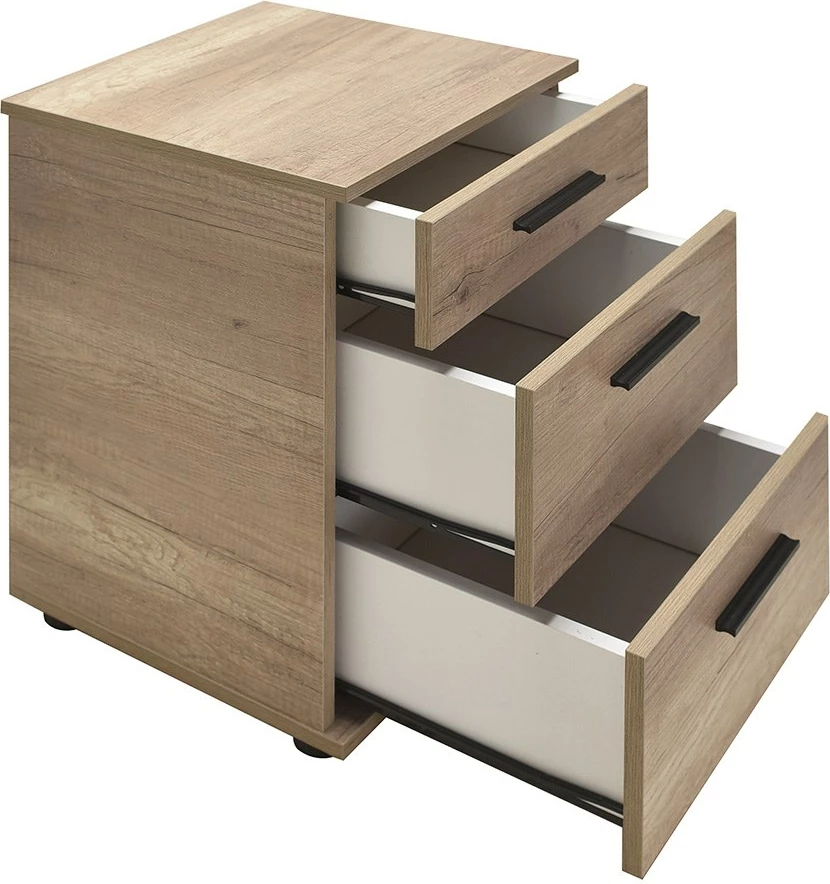 Komodinë Hanah Home, Kmd-530-Tt-1, ngjyrë arre e çelët