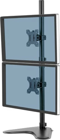 Krah monitori i dyfishtë Fellowes Seasa, freistend, për 2 monitorë deri 32", ngjyrë e zezë