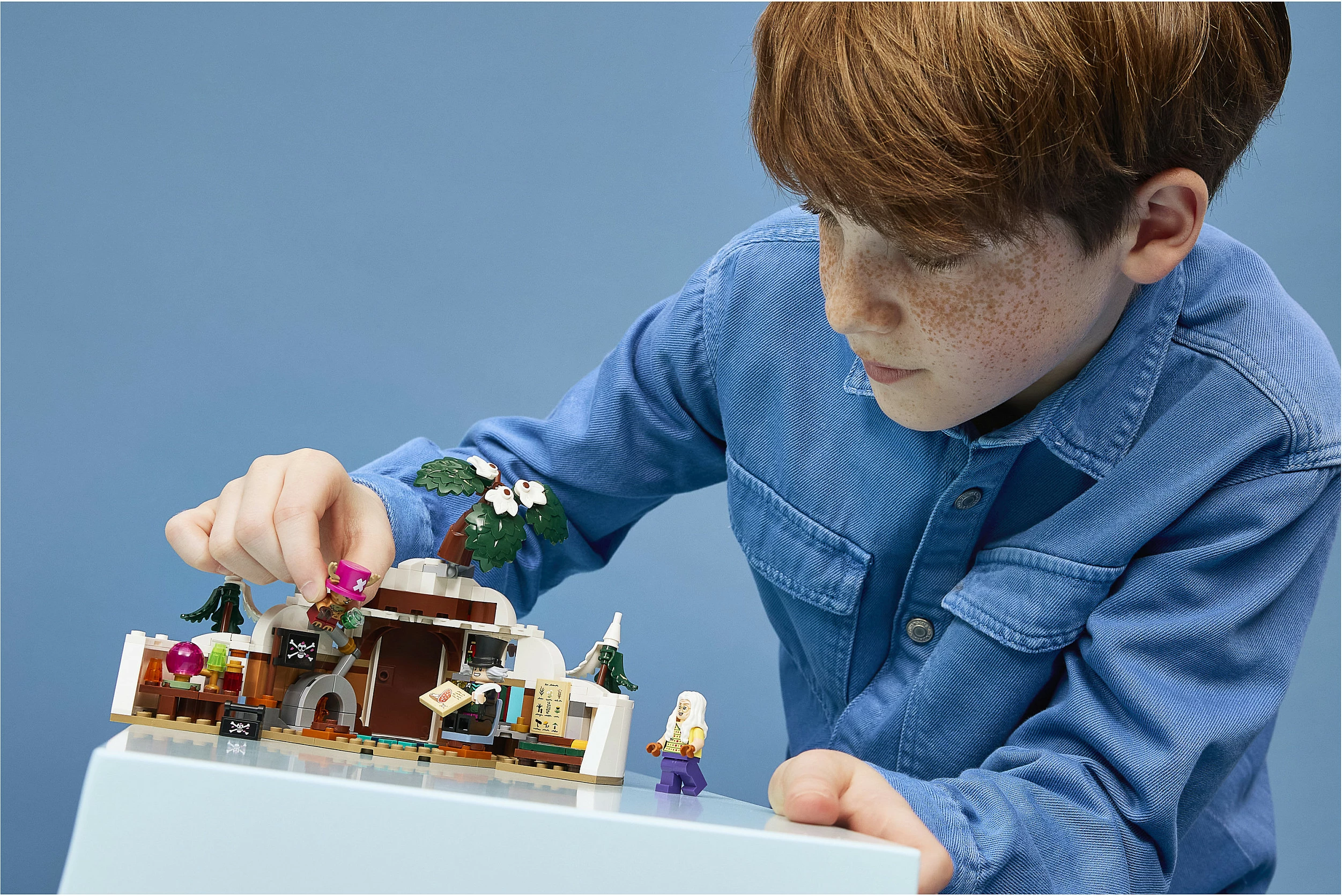 Set LEGO One Piece 75641 Streha e Dr. Hiriluk, 271 copë