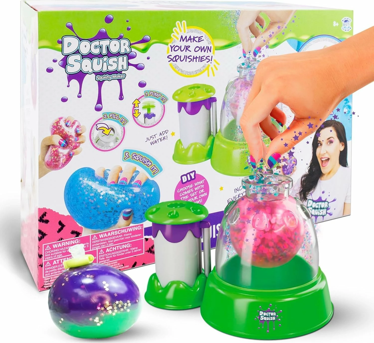 Set lodër kreative Boti Global Doctor Squish Squishy Maker 38038
