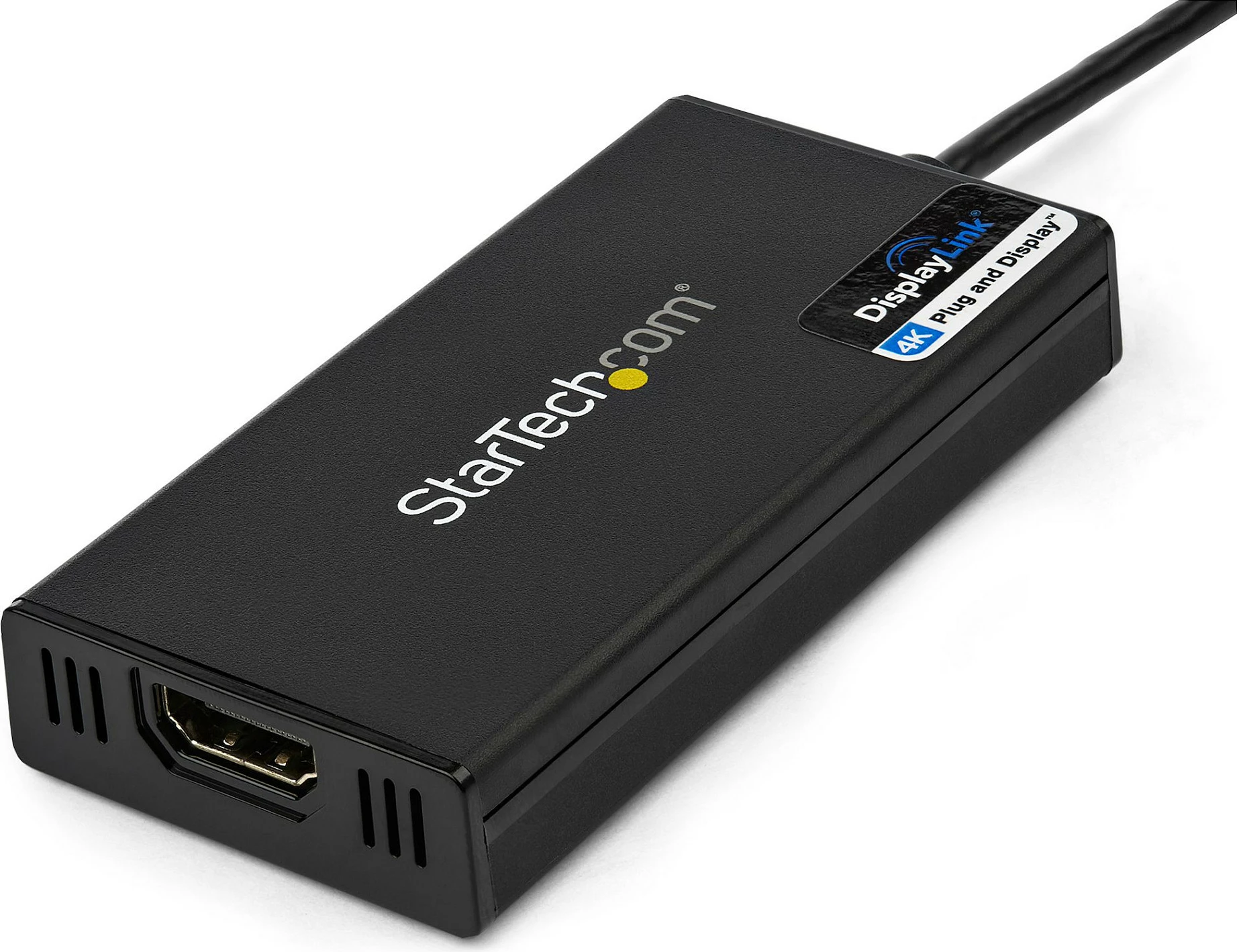 Adapter USB 3.0 në HDMI StarTech USB32HD4K, 4K@30Hz, DisplayLink, i zi