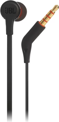 Kufje in-ear JBL Tune 210 (T210), me mikrofon, 3.5 mm, kabllo 1.21 m, të zeza