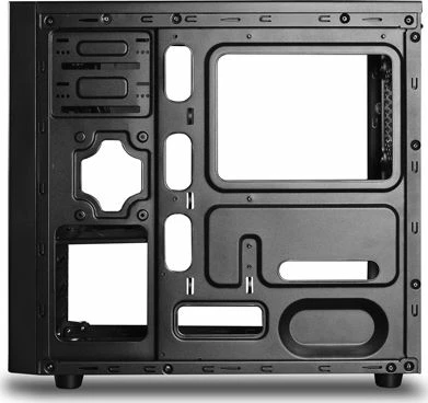 Kasë Deepcool Matrexx 30 (DP-MATX-MATREXX30), mini tower mATX/ITX, dritare xhami të kalitur, pa furnizim rryme, e zezë