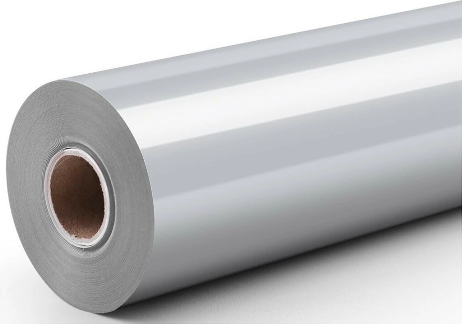 Folje vinili për plotter LOKLiK Basic 30.5 x 180 cm, me shkëlqim, argjendtë