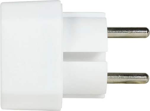 Adapter prizash LogiLink, 2 fole Euro, i bardhë