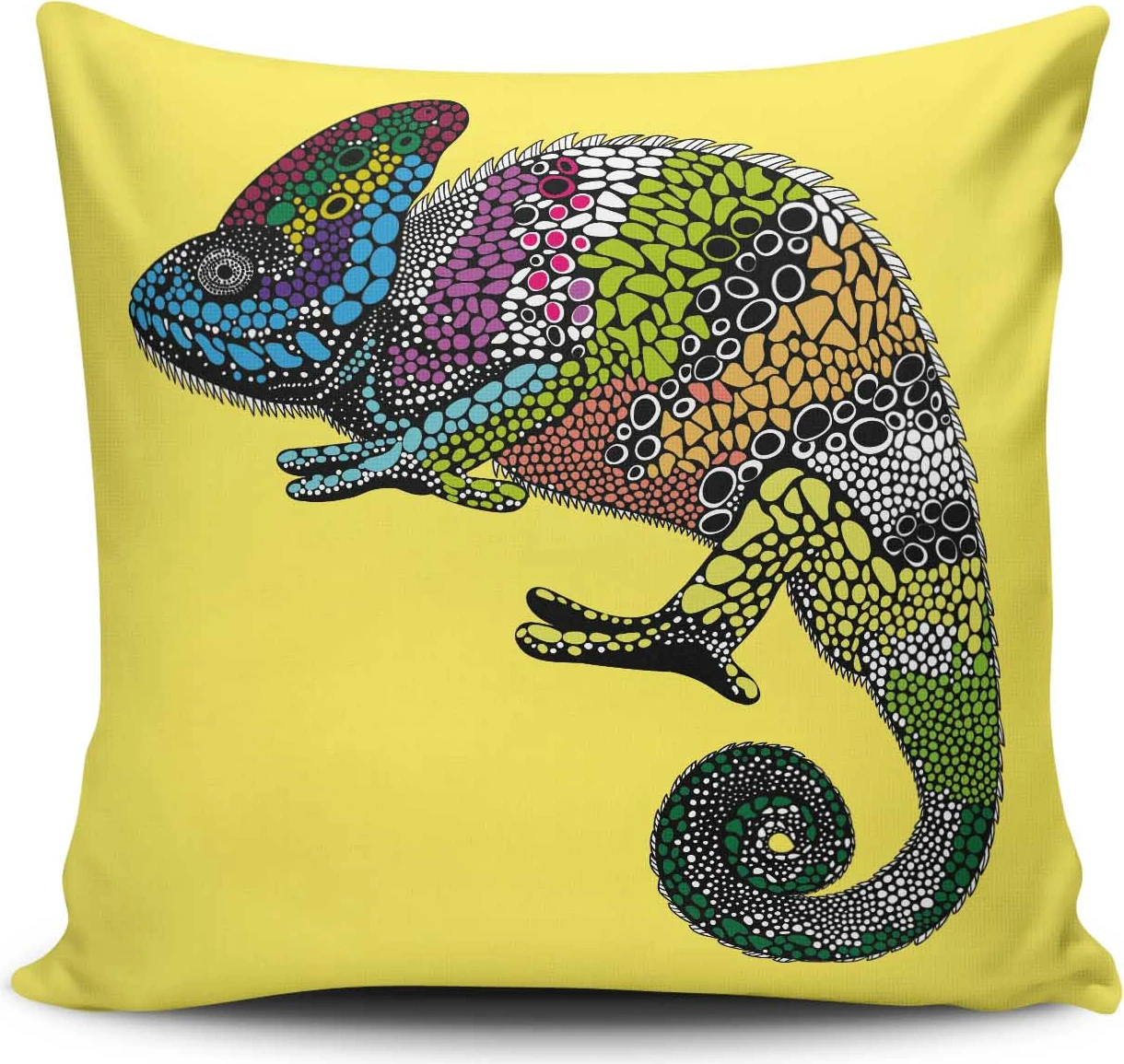 Jastëk mbulesë Aberto Design, NKLF-241, shumëngjyrëshe, 43x43cm