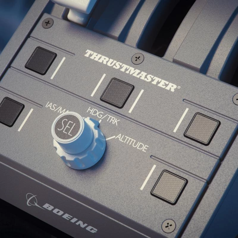 Kontrollor fluturimi Thrustmaster TCA Yoke Pack Boeing Edition, për Xbox One/Series X|S dhe PC, set