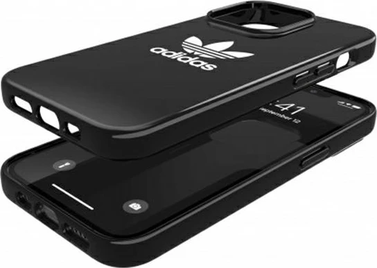 Mbështjellës Adidas OR SnapCase Trefoil për iPhone 13 Pro Max, 6.7", i zi