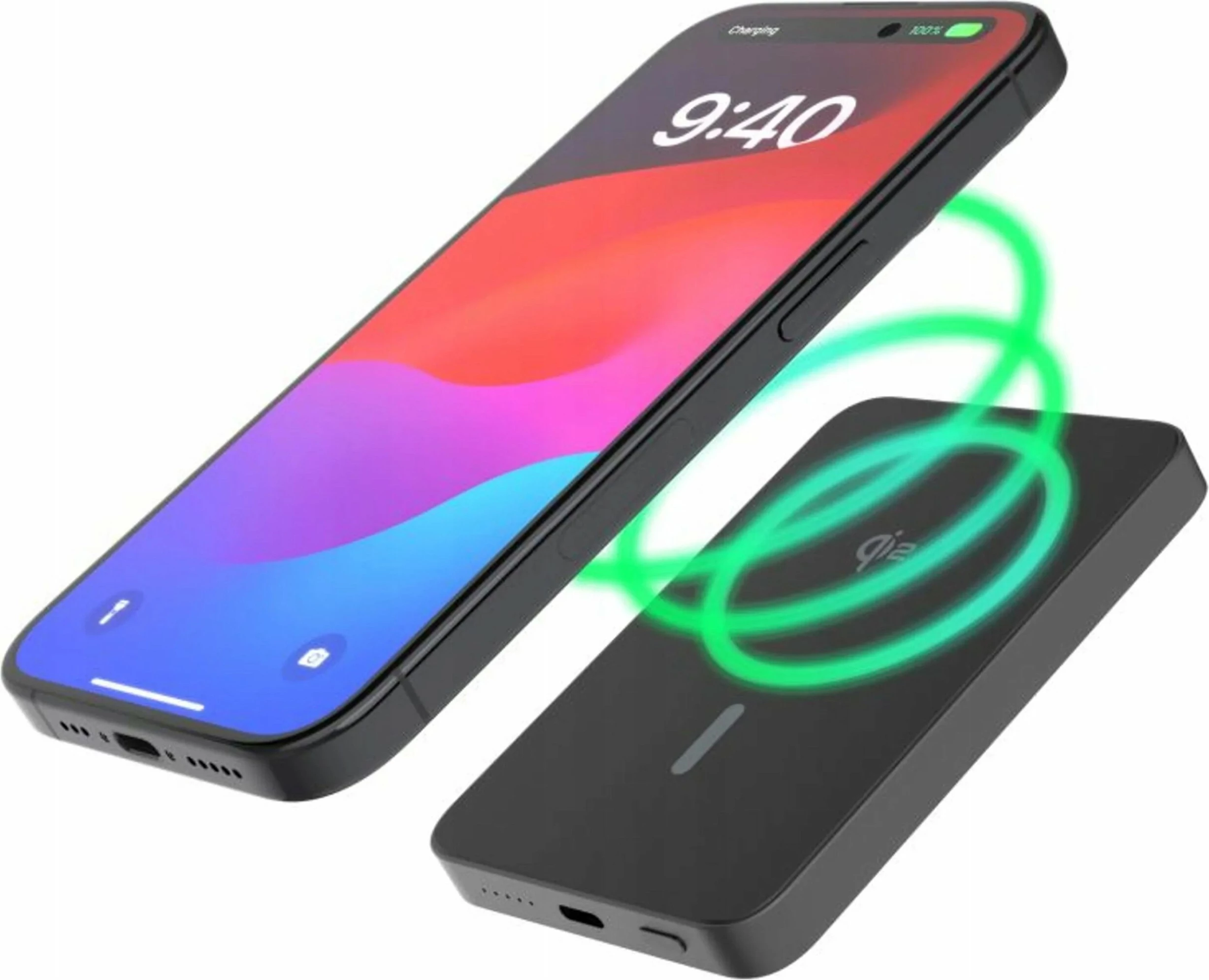 Powerbank Fixed MagZen 5 Crystal Qi2 5000mAh 20W USB-C, zi