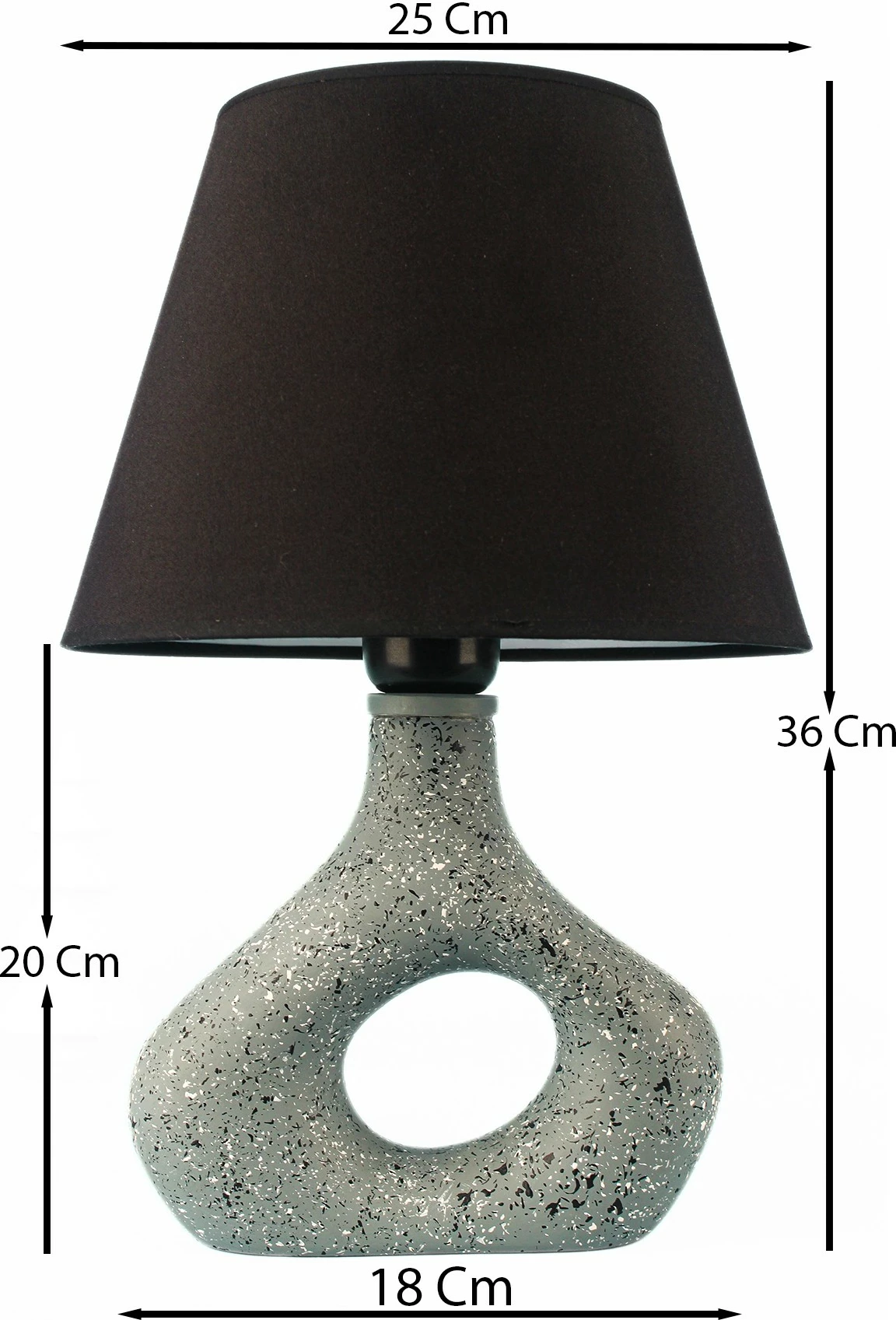 Llambë tavoline Opviq, gri, BK012
