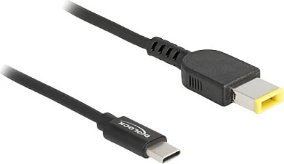 Kabllo karikimi laptop DeLOCK USB-C në Lenovo 11.0 x 4.5 mm, 1.5 m, e zezë