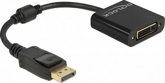 Adapter DisplayPort në DVI KeySonic KSK-3010ELC, i zezë