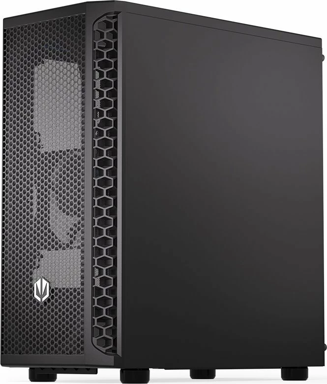 Kasë Endorfy Signum 300 Core EY2A004 Midi Tower ATX/Micro-ATX/Mini-ITX, xham i temperuar, pa PSU, e zezë