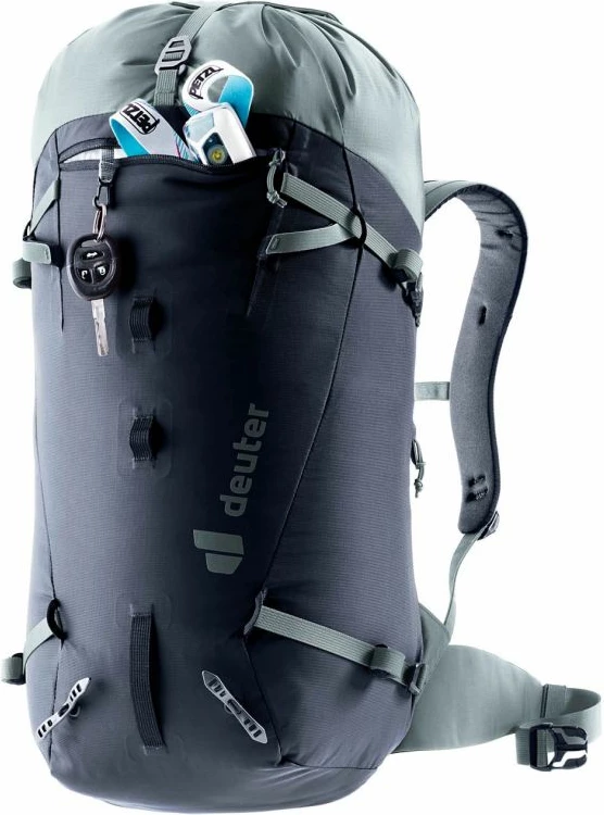 Çantë shpine Deuter, për meshkuj dhe femra, e zezë
