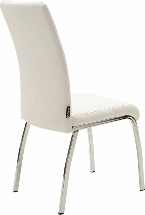 Karrige Ariadne PU ngjyrë bardhë-krom këmbë