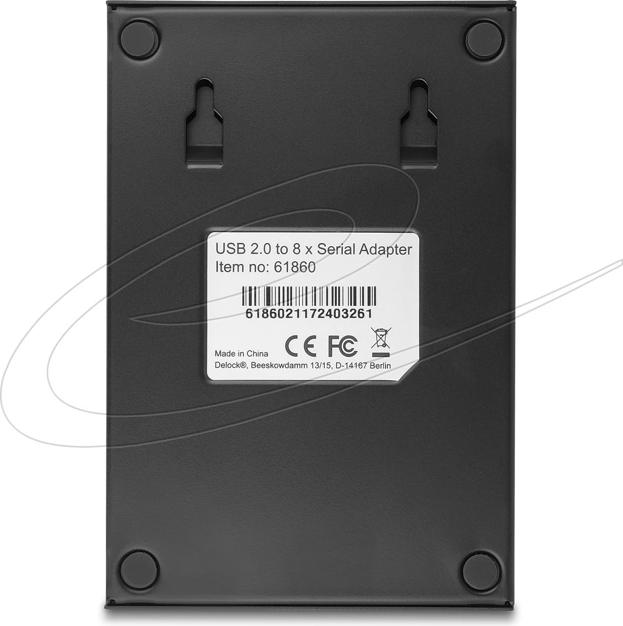 Adapter USB në serial LANCOM DeLOCK 61860, 8 porte, e zezë