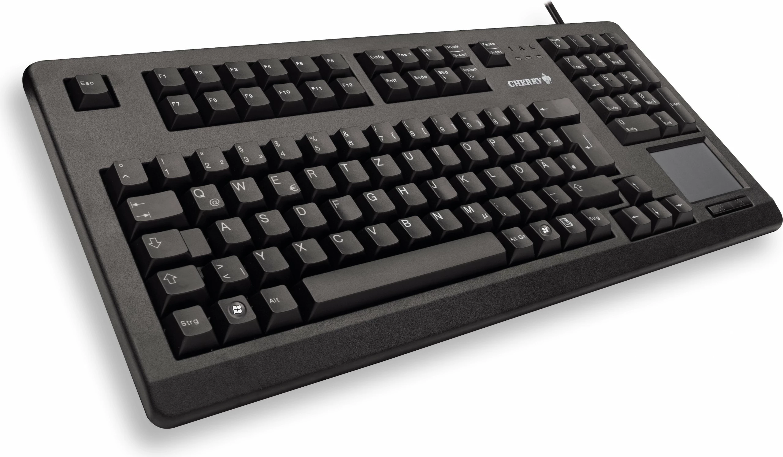 Tastierë mekanike Cherry TouchBoard G80-11900, USB, QWERTY UK, me touchpad, e zezë