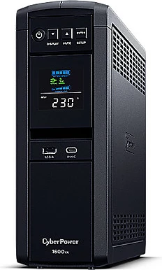 UPS CyberPower CP1600EIPFCLCD, 1600VA/1000W, pure sine, LCD, 6 priza, i zi