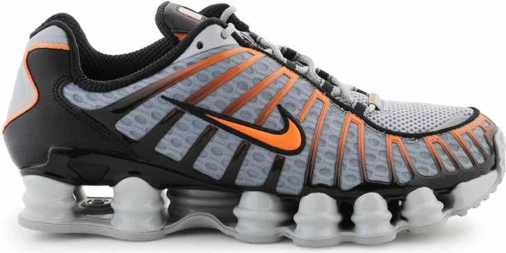 Atlete Nike unisex, gri/portokalli [Madhësia: 44]