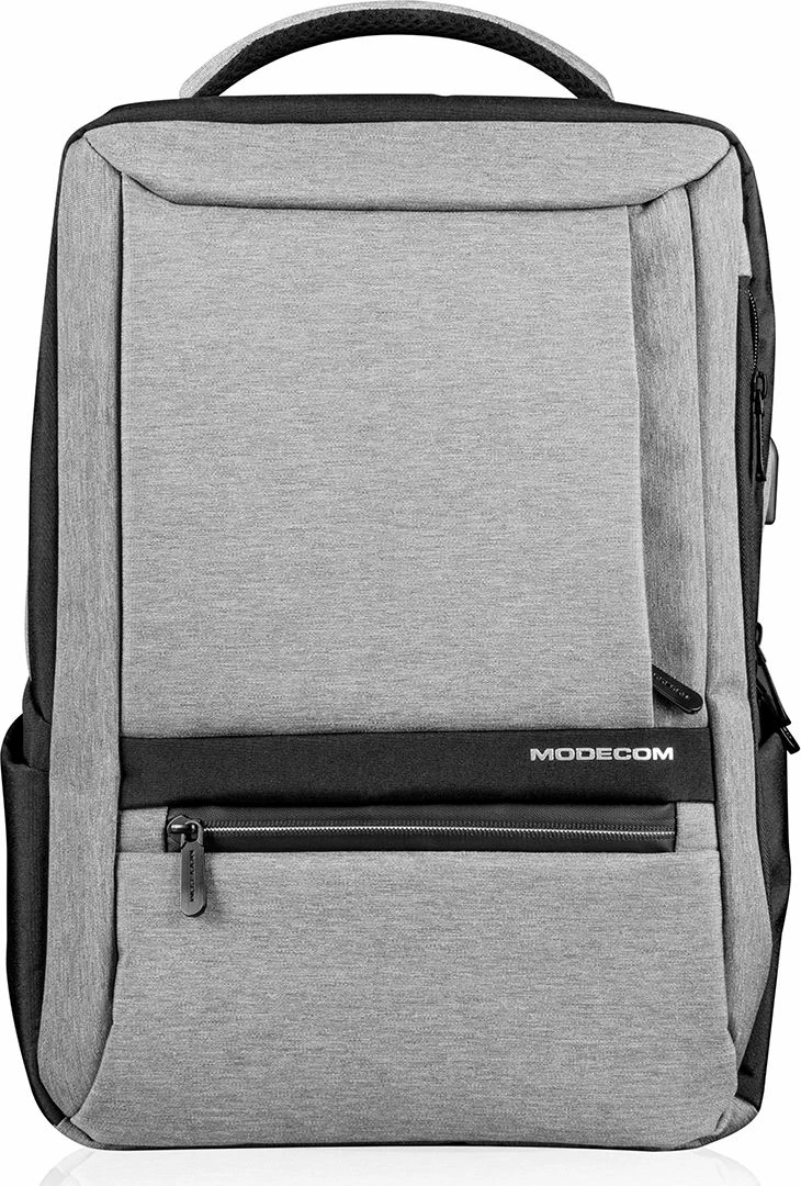 Çantë shpine për laptop Modecom Smart 15 15.6\" (PLE-MC-SMART-15), gri-zi