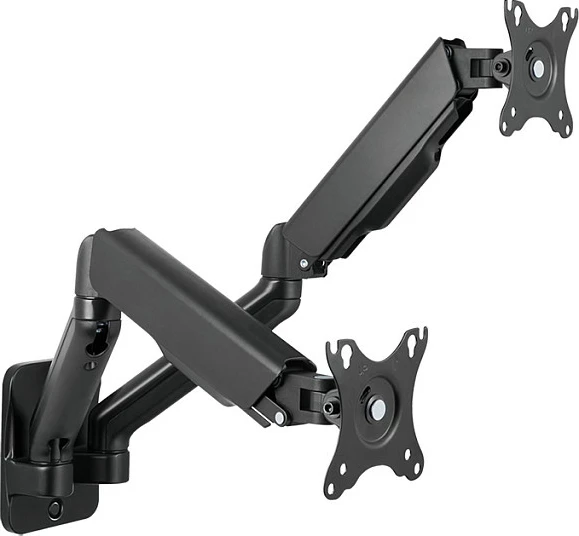 Mbajtës muri për monitor LogiLink, 17-32", dy krahë, 90-540mm, i zi