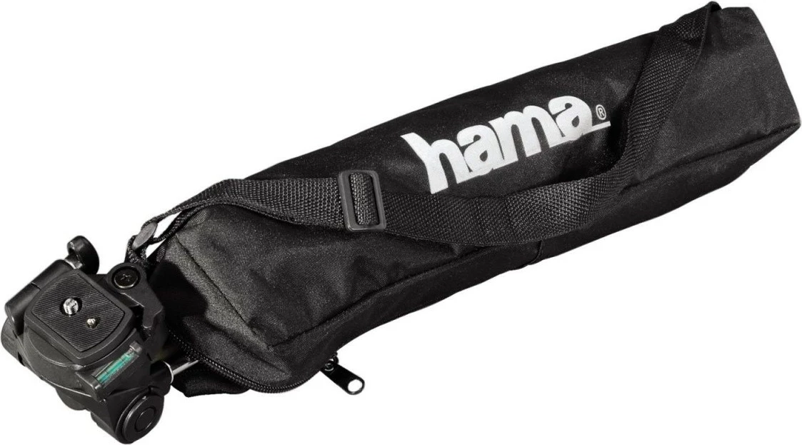 Trekëmbësh Hama Star 75, alumini, 125 cm, me kuti