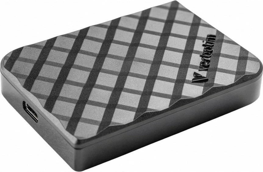 SSD i jashtëm Verbatim Store 'n' Go Mini Diamond 32025 1TB USB-C (USB 3.2 Gen 2) 1000MB/s, i zi