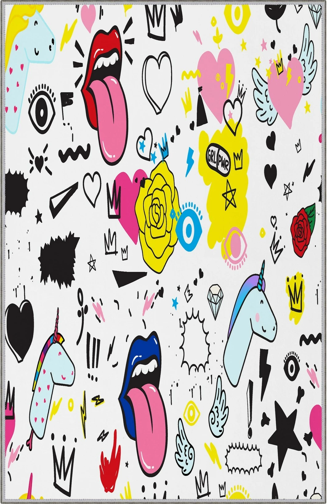 Qilim shumëngjyrësh, 120x180cm, Conceptum Hypnose, HMNT193
