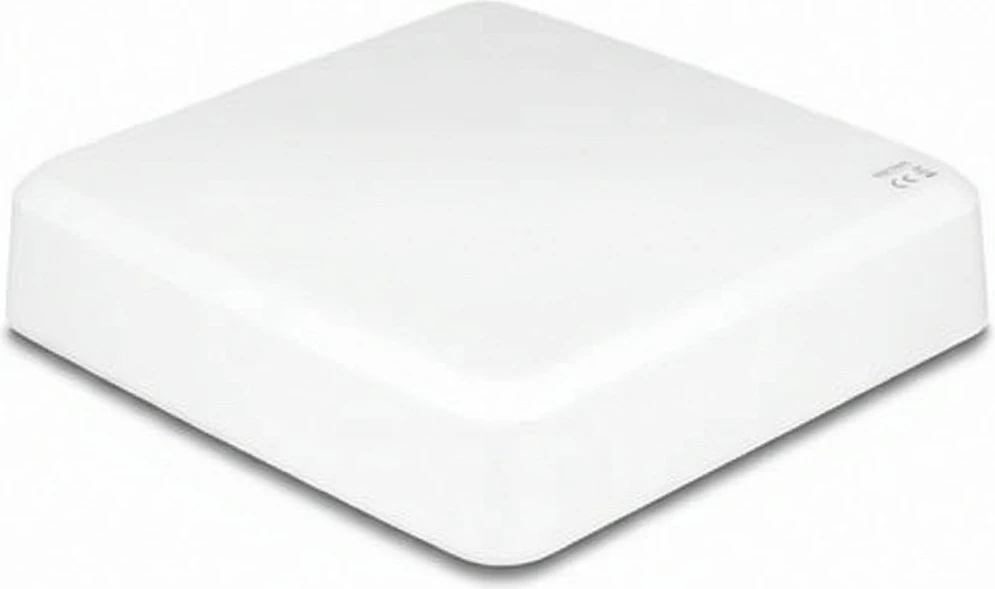 Antenë 5G MIMO DeLOCK 3300–5000 MHz, 2x N Female, 9 dBi, për jashtë, e bardhë