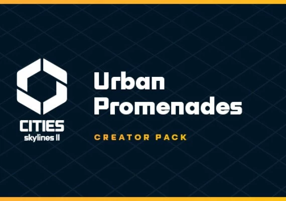 Cities: Skylines II - Creator Pack: Urban Promenades DLC Global
