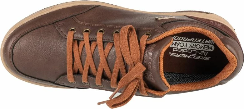 Këpucë Skechers për meshkuj, kafe [Madhësia: 40]