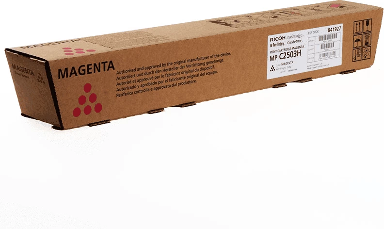 Toner Ricoh MP C2503 841927 rendiment 9500 faqe XL magenta