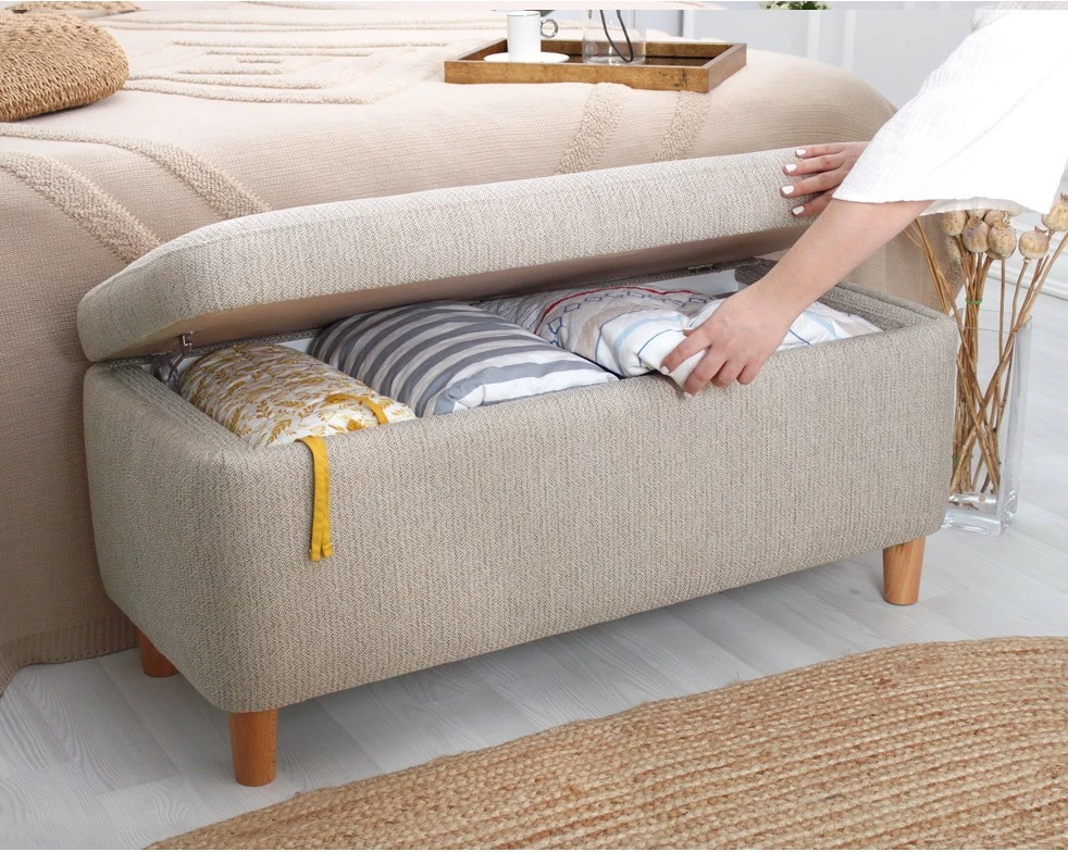 Puf Atelier del Sofa, Rocio, bezhë