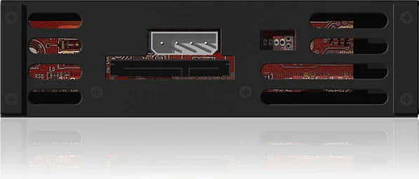 Kornizë hot-swap ICY BOX, 5.25" bay, për 1x HDD/SSD SATA/SAS 6 Gbit/s, e zezë