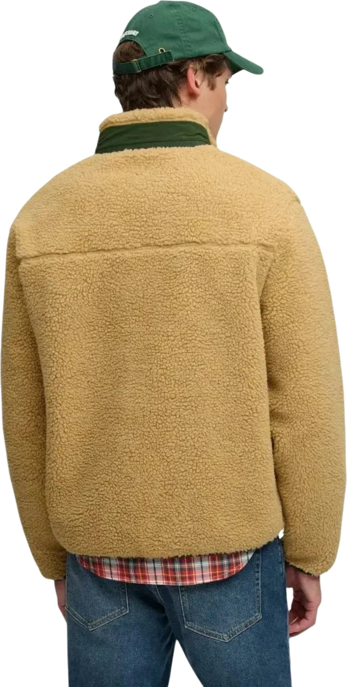 Jakne fleece për meshkuj Superdry Mountain Full Zip SDM2014575A, bezhë [Madhësia: S]
