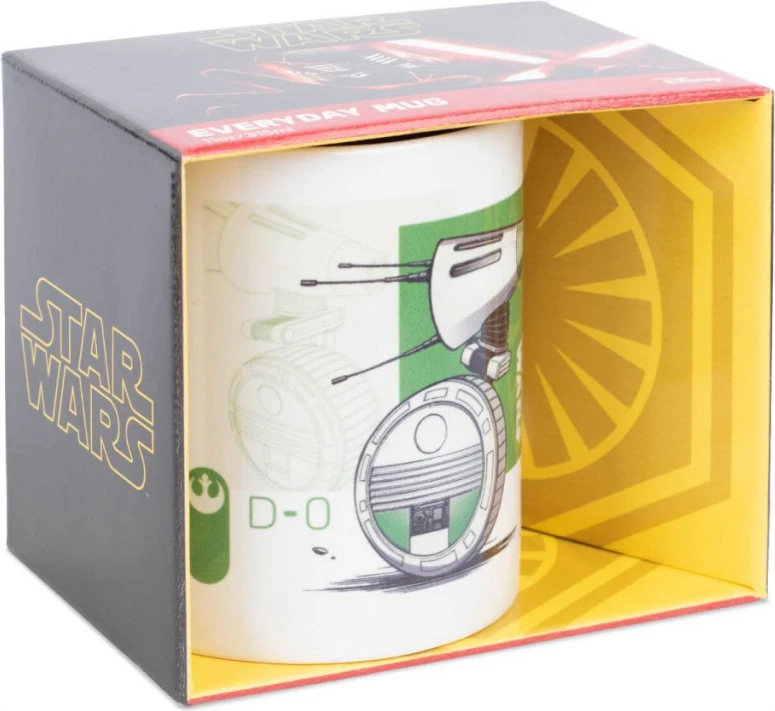 Kupa Pyramid Star Wars The Rise of Skywalker D-O 315ml, e bardhë