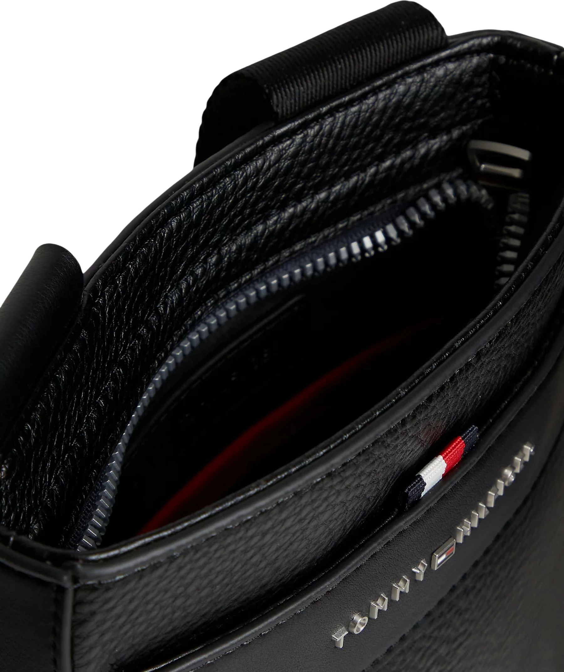 Çantë crossbody Tommy Hilfiger TH Central Mini Crossover AM0AM14697 për meshkuj, e zezë
