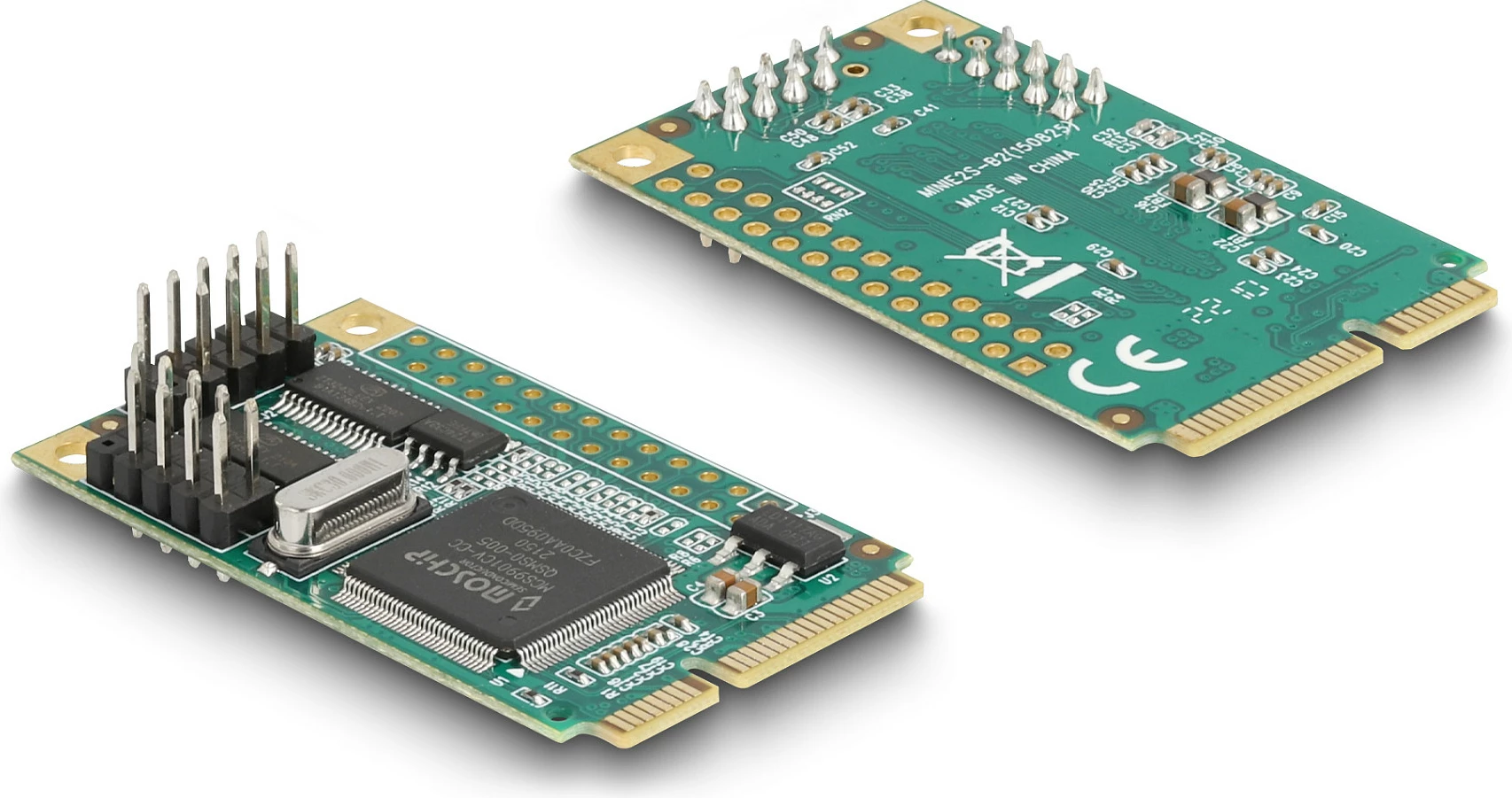 Kartë Mini PCIe DeLOCK MCS9904, 2x RS-232 DB9 (D-Sub 9-pin), full-height