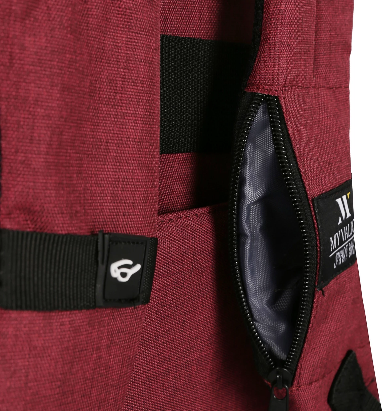 Çantë laptopi, ngjyrë e kuqe e errët, Zoozie Bags, 0119