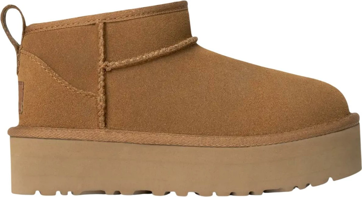Çizme për femra UGG Classic Ultra Mini Platform 1157791K, bezhë